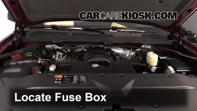 2014 Chevrolet Silverado 1500 LT 5.3L V8 FlexFuel Crew Cab Pickup Fusible (moteur) Remplacement